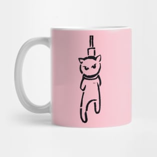 Cat on the gallows Mug